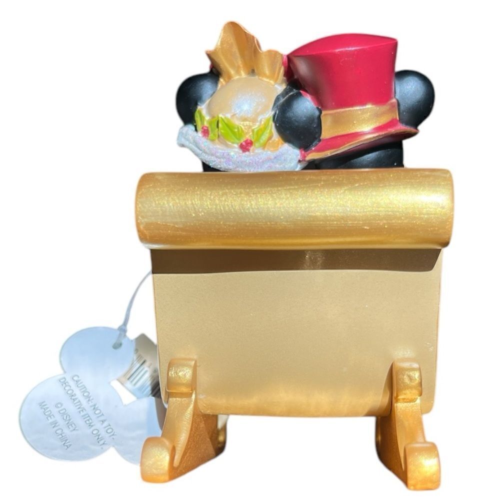 NWT- Disney Victorian Minnie and Mickey Mouse Sleigh Christmas Ornament - Picture 3 of 5